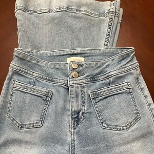 Shyanne Light Blue Flare Jeans